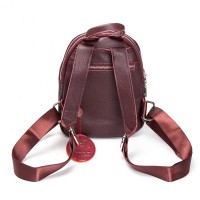 Женский замшевый рюкзак ALEX RAI 2058 red