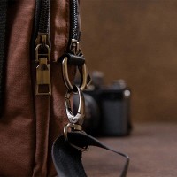 Мужская тканевая сумка на пояс Vintage 20648 