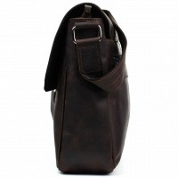 Мужская кожаная коричневая сумка TARWA RC-1046-4lx