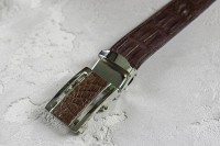 Ремень из кожи крокодила Ekzotic Leather crb07_1