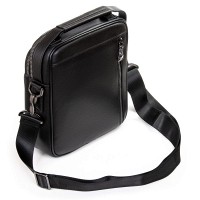 Мужская кожаная сумка через плечо BRETTON 5015-3L black
