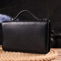 Кожаная мужская барсетка CANPELLINI 21567 