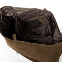 Женская замшевая сумка ALEX RAI DSWR·6A khaki