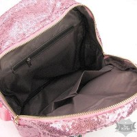 Женский розовый рюкзак 0883