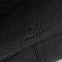 Мужская кожаная сумка через плечо BRETTON 5387-4 black