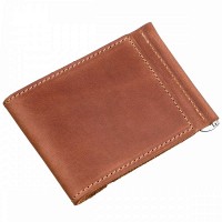 Кожаный зажим для купюр GRANDE PELLE 11239