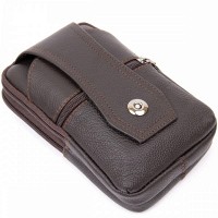 Кожаная сумка на пояс Vintage 20451