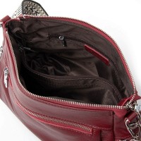 Женская кожаная сумка классическая ALEX RAI 2048-9 red