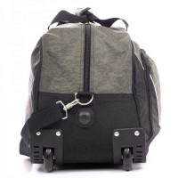Спортивная дорожная сумка на колесах 57L Wallaby 10428-1 черная