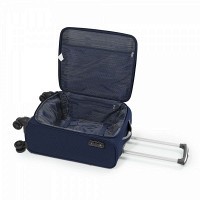 Чемодан малый 4 колеса Gabol Zambia Blue S 924622