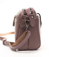 Женский молодежный кожаный клатч ALEX RAI 88085 purple