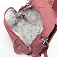 Женский тканевый рюкзак Jielshi 7020 l.pink