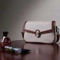 Молодежная женская кожаная сумка через плечо Vintage 22623 