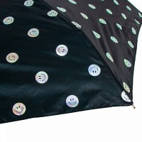 Мини зонт женский механический Fulton L501-041628 Tiny-2 Smiley Spot (Смайлики)