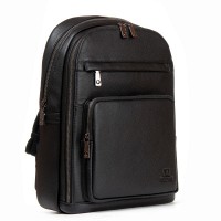 Мужской рюкзак кожаный BRETTON 1650-9 black