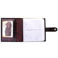 Мужская коричневая кожаная визитница DESISAN SHI210-2KR