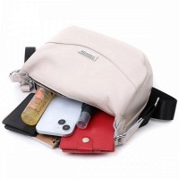 Молодежная женская кожаная сумка через плечо Vintage 22616 