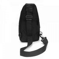 Мужская тканевая сумка-слинг Lanpad 83029 black
