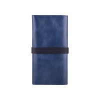 Портмоне из натуральной кожи Hi Art WP-08br Crystal Blue