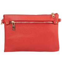 Женская сумка-клатч из кожзама AMELIE GALANTI A991705-red