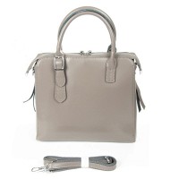 Женская кожаная сумка ALEX RAI 1543 grey
