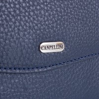 Женский кожаный синий кошелек CANPELLINI SHI2029-241