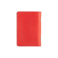 Обложка для документов из кожи HiArt AD-03 Red Berry