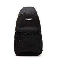 Мужская тканевая сумка-слинг Lanpad 3073 black