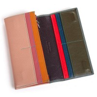 Женский кожаный кошелек Rainbow DR. BOND WRS-501-2 gray