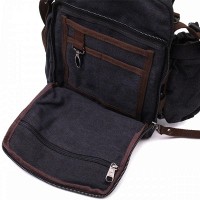Мужская тканевая сумка через плечо с чехлом для воды Vintage 22208