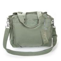 Женская тканевая сумка Jielshi 0881 d.green