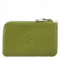 Кожаная ключница Visconti rb69 lime m