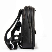 Мужской рюкзак кожаный BRETTON 1650-15 black