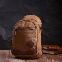 Мужской рюкзак из ткани Vintage 22177 