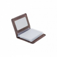 Кожаная визитница с RFID защитой Visconti vsl24 oil brn