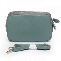 Молодежный клатч из кожи ALEX RAI BM 60061-6 blue