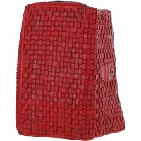 Женский кожаный кошелек Ashwood D84 Red