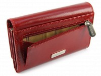 Женский кошелек Visconti MARIA MZ-12 из натуральной кожи красный