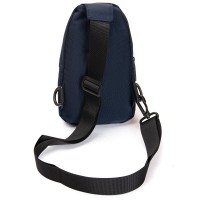 Мужская тканевая сумка-слинг Lanpad 82085 blue