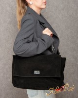Женская замшевая сумка ALEX RAI DSWR·6A black
