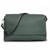 Женская кожаная сумка ALEX RAI 99105 green