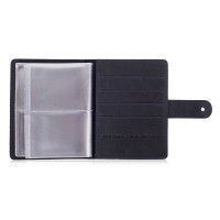 Картхолдер из кожи HiArt CH-06 Shabby Ink 7 wonders of the world