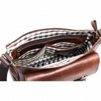 Мужская кожаная сумка через плечо On The Road от Time Resistance 5228801