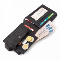 Мужской кожаный кошелек ST Leather 18328 (ST137)