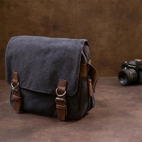 Мужская текстильная сумка через плечо Vintage 20604 