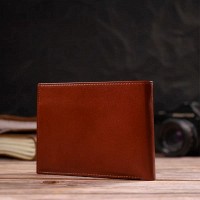 Мужской кожаный кошелек  CANPELLINI 21862 