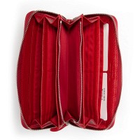 Женский кожаный кошелек Bright DR. BOND W201 red