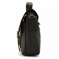 Мужской кожаный коричневый портфель TARWA RC-6008-3md