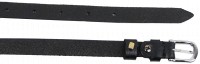 Женский узкий кожаный ремень Skipper 1485-15