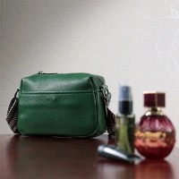 Молодежная женская кожаная сумка через плечо Vintage 22603